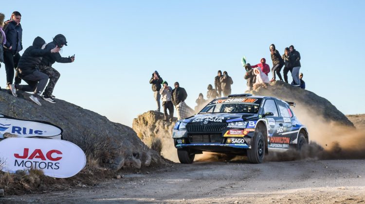 Baldoni lidera el Rally de San Luis luego de la primer etapa