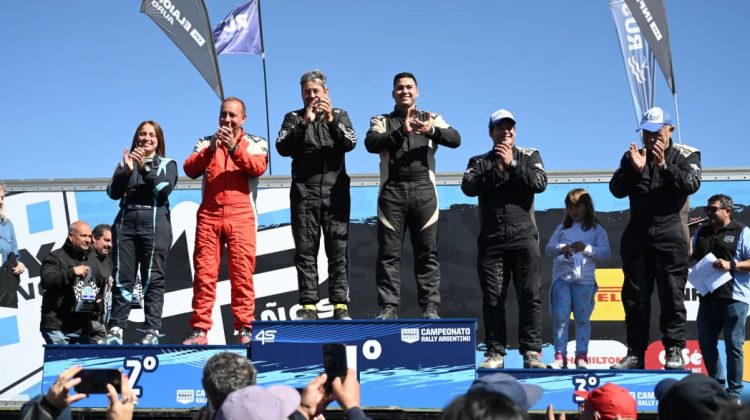 “Espy” González se alzó con el podio del Rally Provincial y Pasten con el Nacional