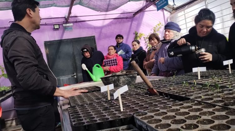 ‘Activa tu Huerta’ desarrolló una jornada en la Granja Productiva de Cruz de Piedra