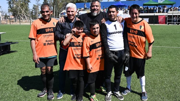 Poggi saludó a los equipos que participan de la final de la Liga Provincial de Fútbol 5