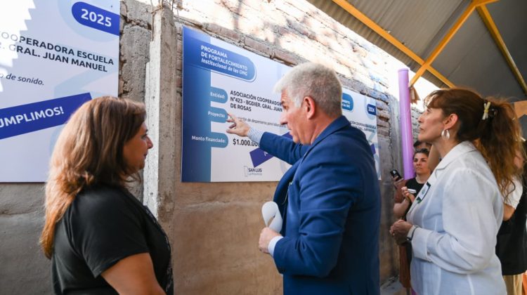 La Escuela N°423 celebró sus 80 años y recibió equipamiento para su cooperativa