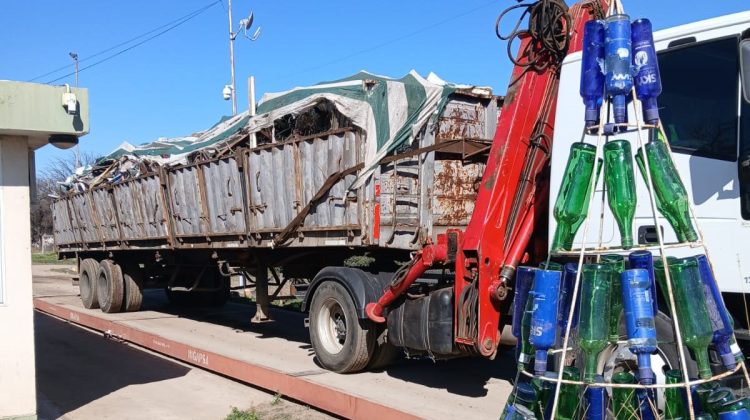 ‘El Jote’ recuperó más de 340 mil kilos de material reciclable en lo que va del año