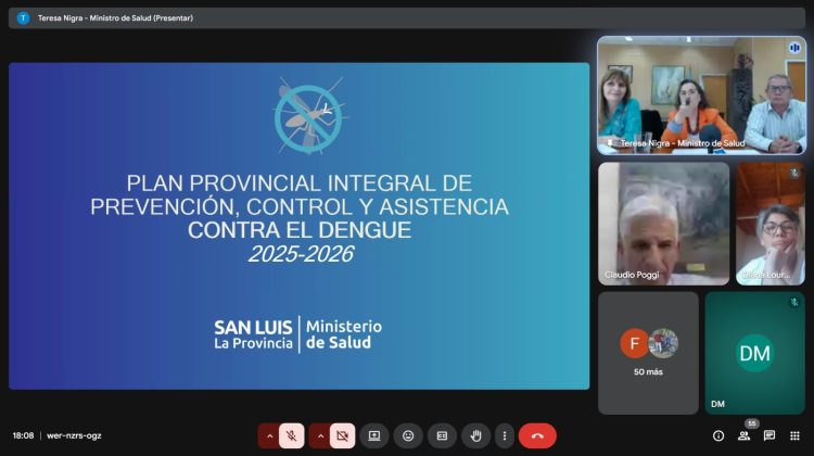 Reunión de trabajo por el plan de prevención, control y asistencia contra el dengue 