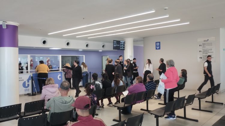 El Hospital ‘Carrillo’ realizó un simulacro de evacuación en el servicio de Diagnóstico por Imágenes