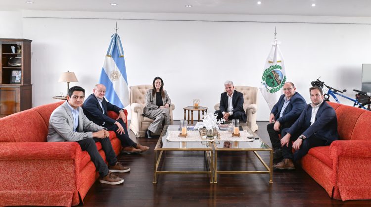 Poggi recibió a la ministra de Capital Humano de la Nación, Sandra Pettovello