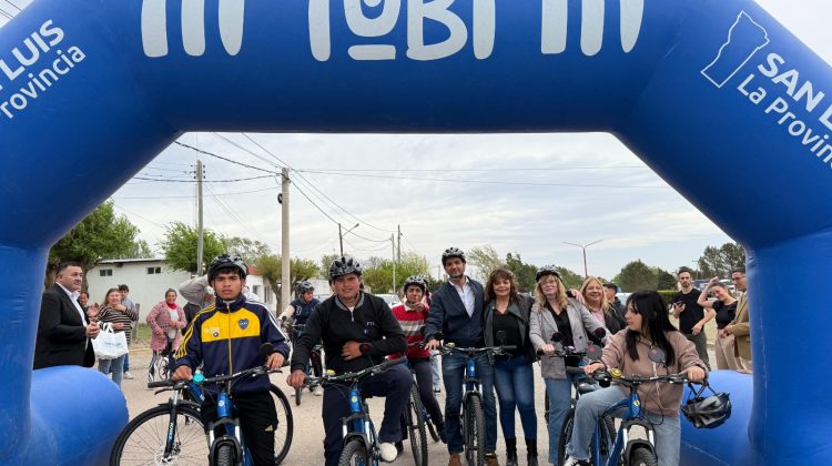 Entregaron TuBi a los estudiantes del El Morro y La Punilla