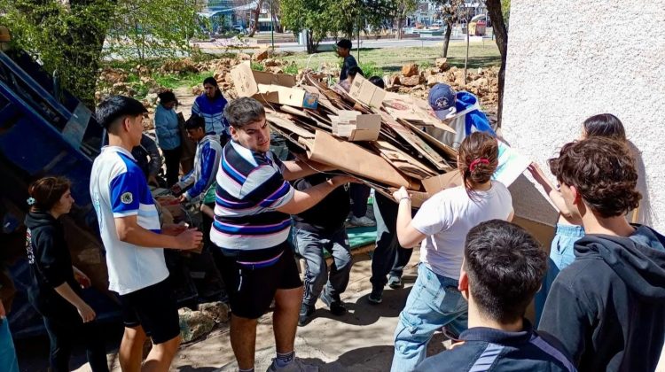 Estudiantes de La Toma recolectaron más de seis toneladas de material reciclable