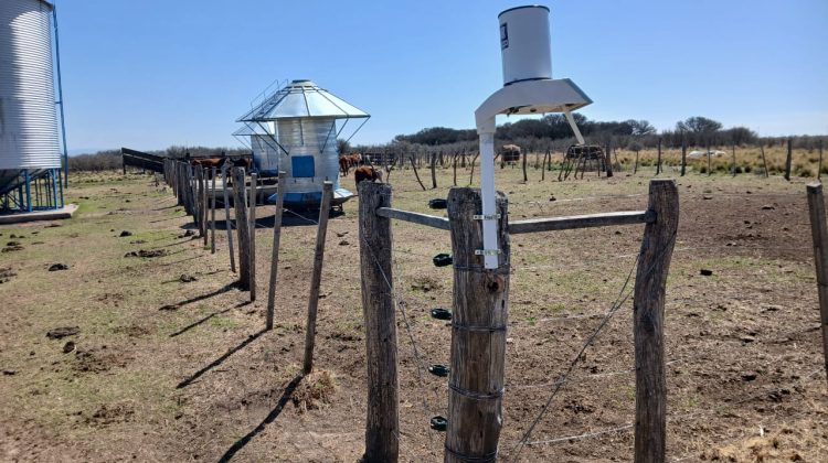 Instalaron otras cuatro estaciones pluviográficas en la cuenca del río Quinto