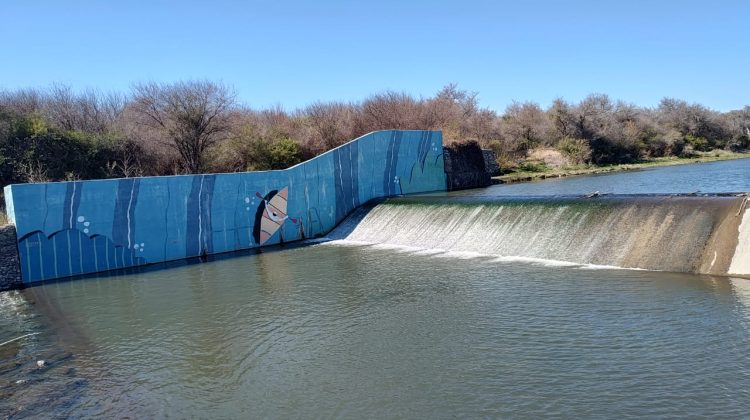 San Luis Agua tomó muestras de agua cruda del Río Conlara
