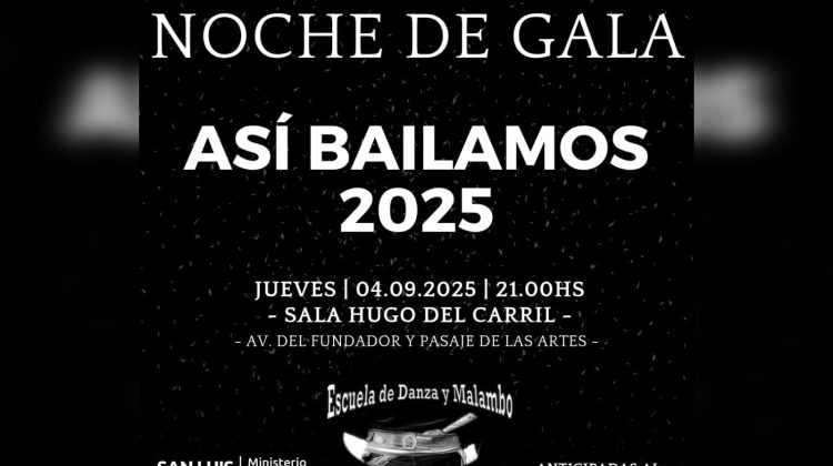 La Gala ‘Así bailamos 2025’ se presentará en el Centro Cultural Puente Blanco