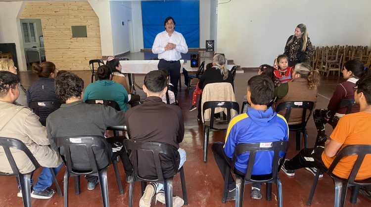 La secretaría de Personas con Discapacidad llevó su trabajo al corazón rural de Pedernera