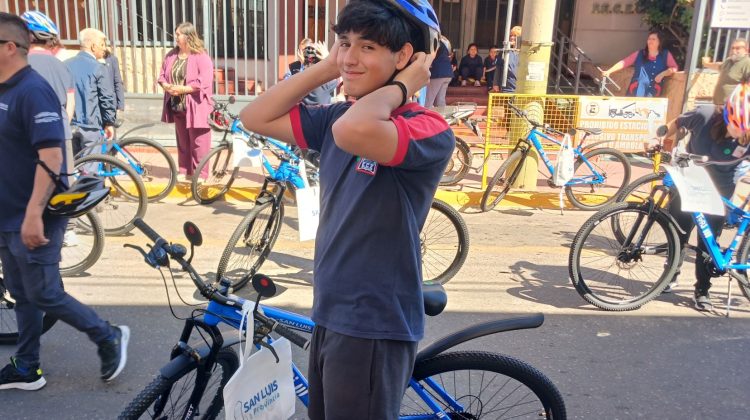 Plan TuBi 2025: “Siento mucha emoción porque es mi primera bici”