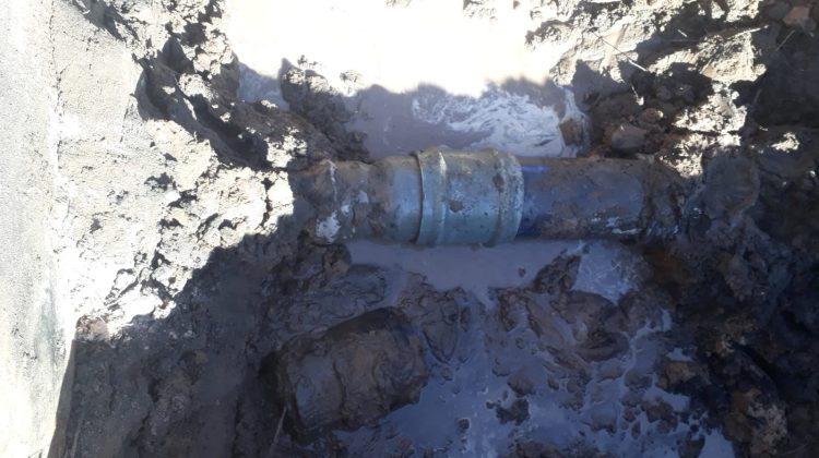 Finalizaron las reparaciones en el Troncal III del acueducto Nogolí