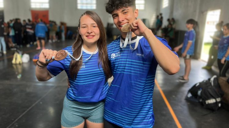 Juegos Evita: San Luis cerró el viernes con 14 medallas y alcanzó las 37 en Mar del Plata