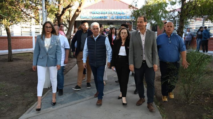 El Gobernador inauguró las refacciones del Hospital ‘María Juliana Becker’ de La Punta