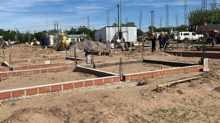 El nuevo hospital de Unión comienza a levantarse sobre bases sólidas