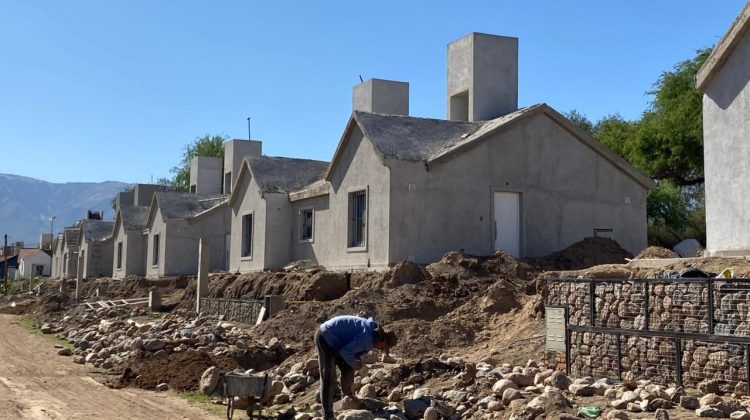 Las nuevas viviendas de Villa de Merlo entran en su tramo final