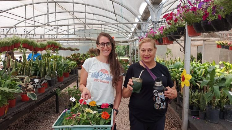 El vivero Improfop celebró el Día de la Madre: color, naturaleza y sorteos para compartir en familia