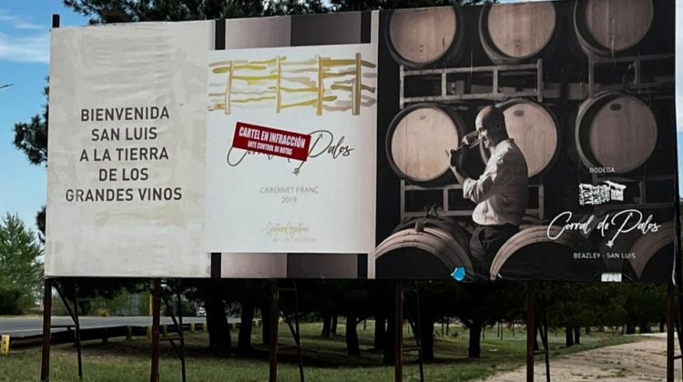 Refuerzan el control de la cartelería publicitaria en los márgenes de las rutas 