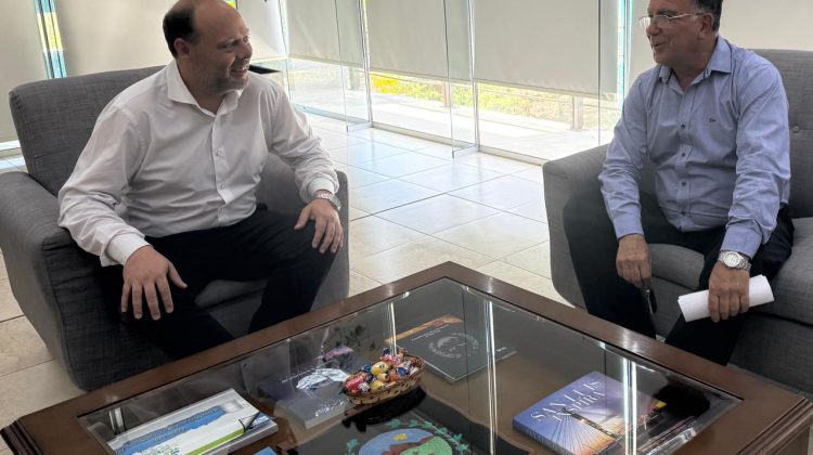 El Intendente de Santa Rosa del Conlara coordinó obras en curso y futuros proyectos