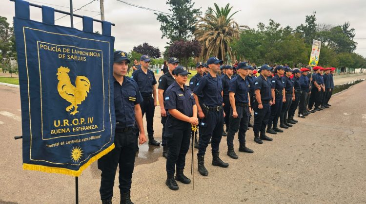 La Policía celebró los 100 años del edificio de la Comisaría N°19 de Buena Esperanza