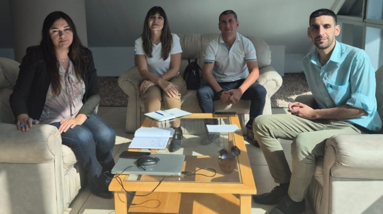 Lafinur avanza con reformas en la plaza de Los Cajones con apoyo provincial