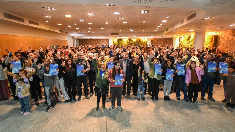 El Gobierno garantizó la seguridad jurídica a 107 familias sanluiseñas