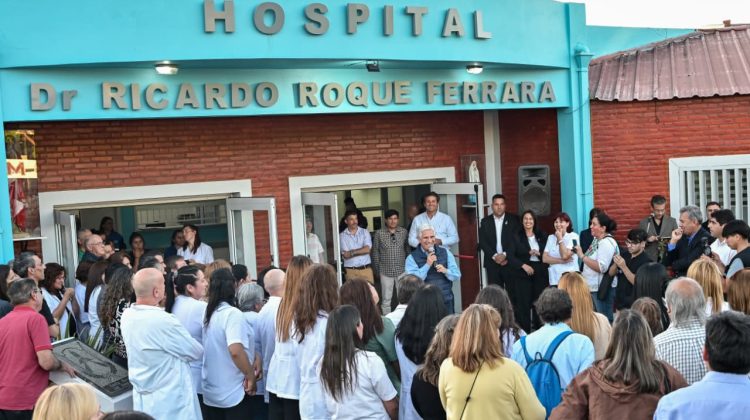 Presentaron las renovaciones del Hospital ‘Dr. Roque Ferrara’ de Santa Rosa del Conlara