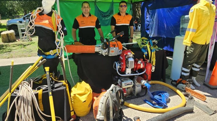 Prevención y gestión de emergencias: San Luis despliega sus acciones en la Expo Seguridad 2025
