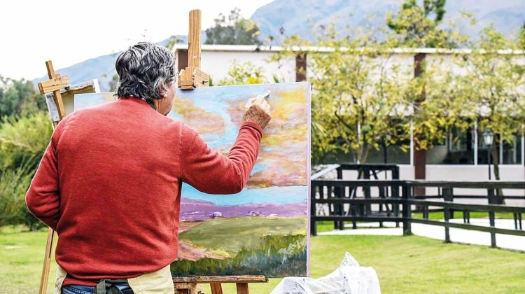 Llega el 33° Encuentro Nacional de Pintores Paisajistas a la Villa de Merlo