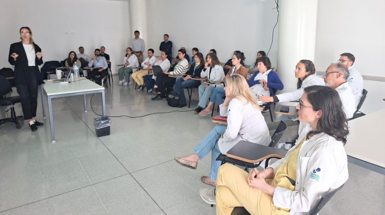 Brindaron una charla sobre innovación diagnóstica en tiempo real