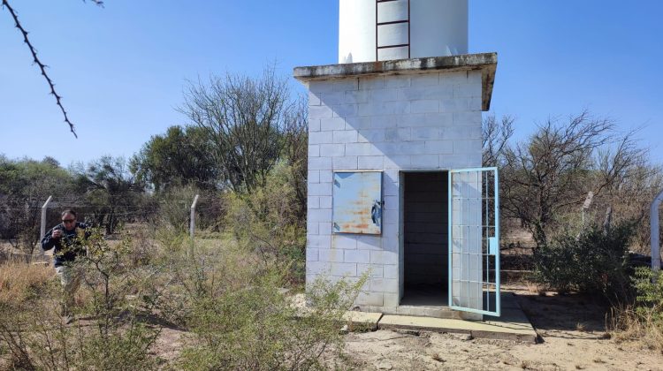 San Luis Agua trabaja en el pozo de La Represita