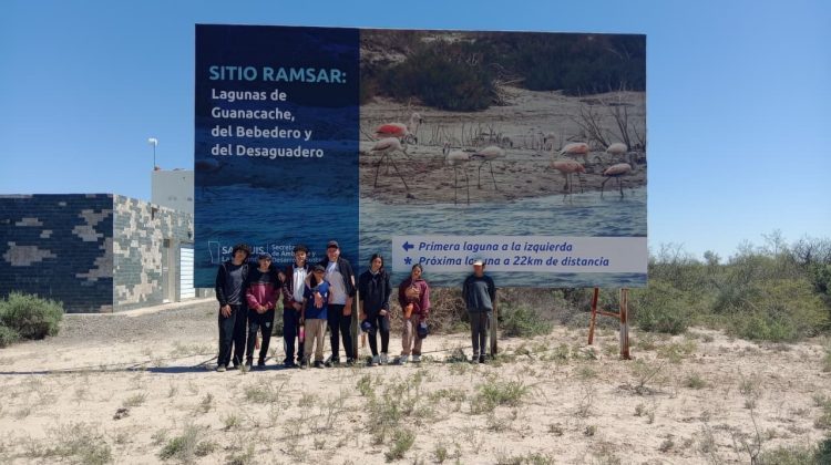 Alumnos y guardaparques de San Luis y Mendoza se unieron para frenar la desertificación