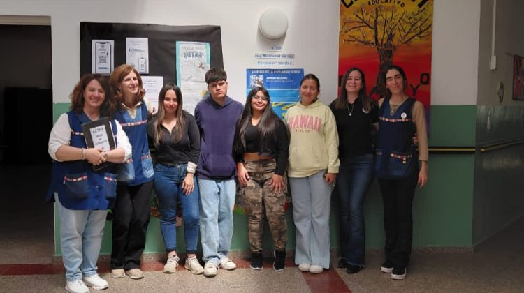 El Centro Educativo ‘Puertas de Cuyo’ conformó su primer Centro de Estudiantes