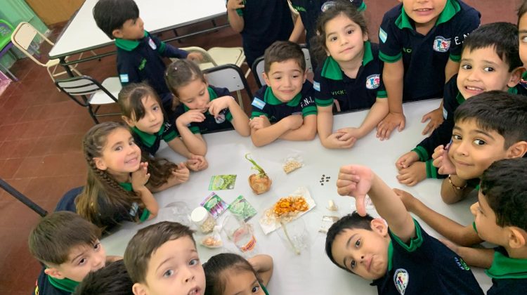 Estudiantes de la ENI N°19 crearon su propia huerta