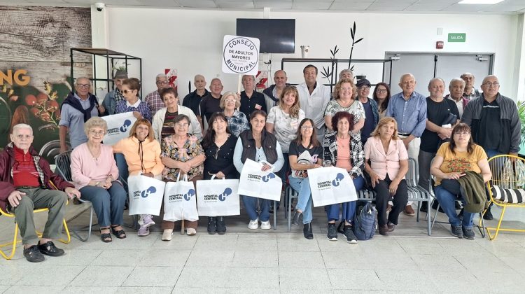 Adultos mayores de Villa Mercedes participaron de ‘Grandes Amigos Salud’
