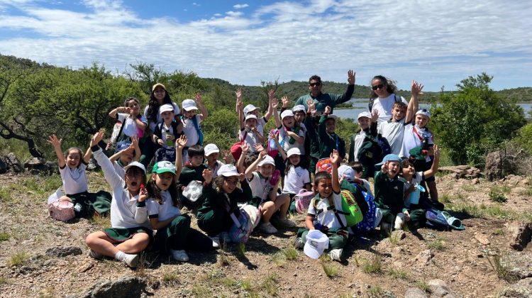 Estudiantes del Instituto Causay visitaron la reserva de La Florida