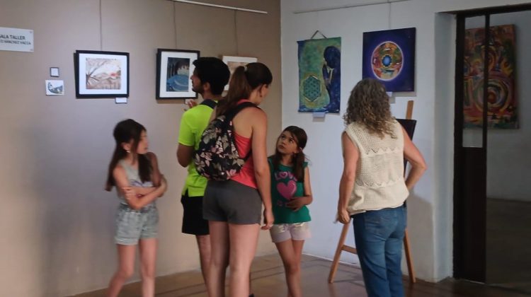 San Francisco del Monte de Oro se sumó a la exposición ‘Nosotras en el arte’