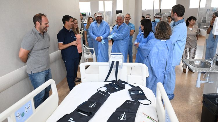 El Hospital ‘Juan Domingo Perón’ ya luce nuevo equipamiento de alta complejidad