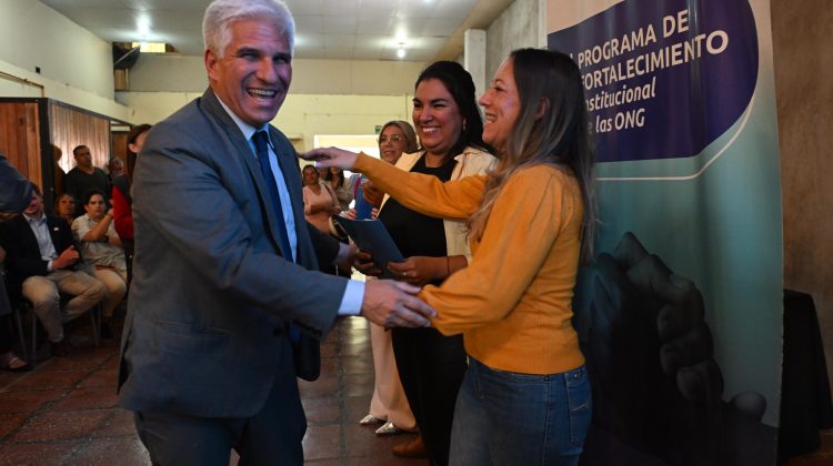 Fortalecimiento Institucional: entregaron aportes a 21 ONG de Villa Mercedes