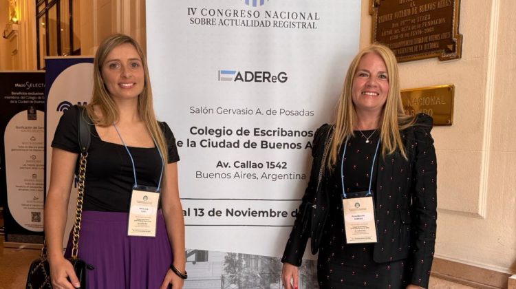 San Luis participa del IV Congreso Nacional sobre Actualidad Registral