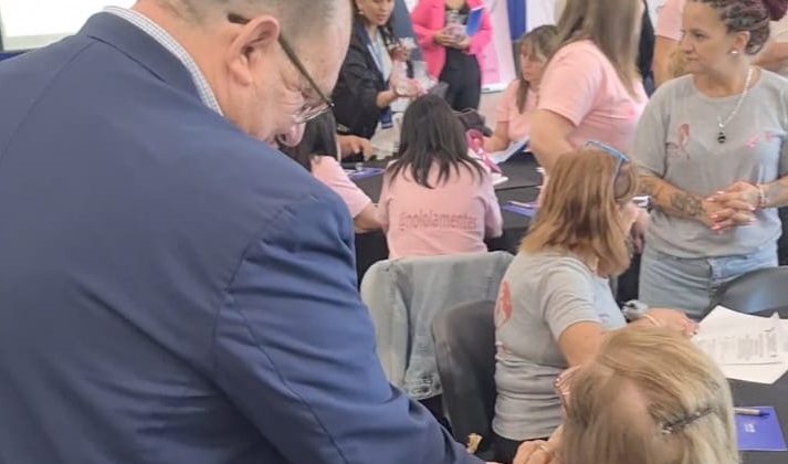 San Luis recibió a más de 30 bancos solidarios de pelucas oncológicas