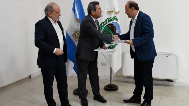 San Luis firmó un convenio para la creación del cuerpo de peritos