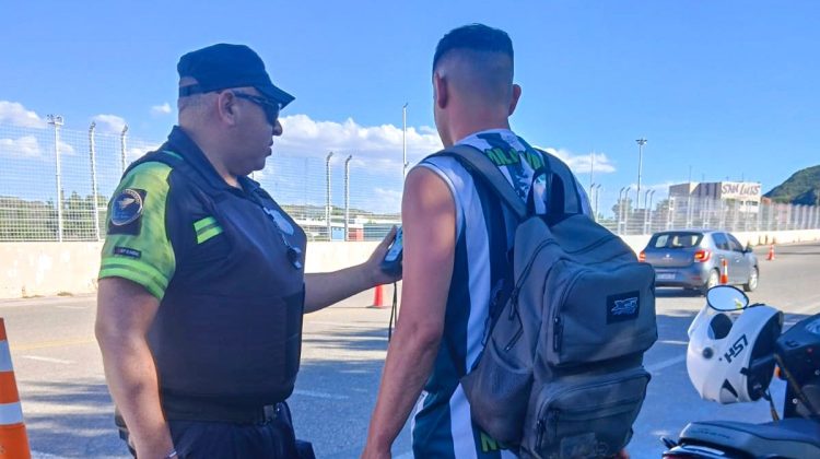 Operativos vehiculares detectaron más de 10 alcoholemias positivas en Potrero de los Funes
