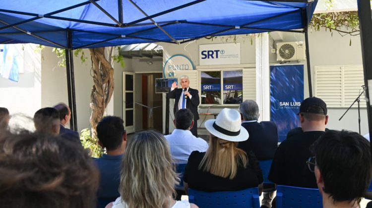 Poggi inauguró la tercera oficina de comisión médica de la Superintendencia de Riesgos de Trabajo