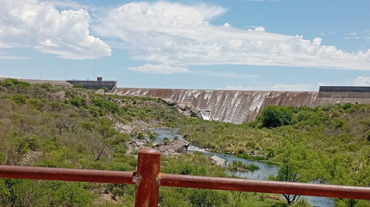 San Luis Agua fiscalizó el dique Paso de las Carretas