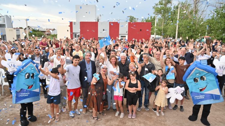 En Tilisarao, 28 familias cumplieron el sueño de la casa propia 