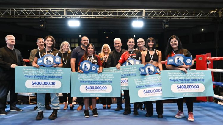 El boxeo amateur coronó a sus últimos cinco campeones
