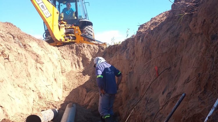 Finalizaron los trabajos de reparación sobre el ramal IV del acueducto del Oeste