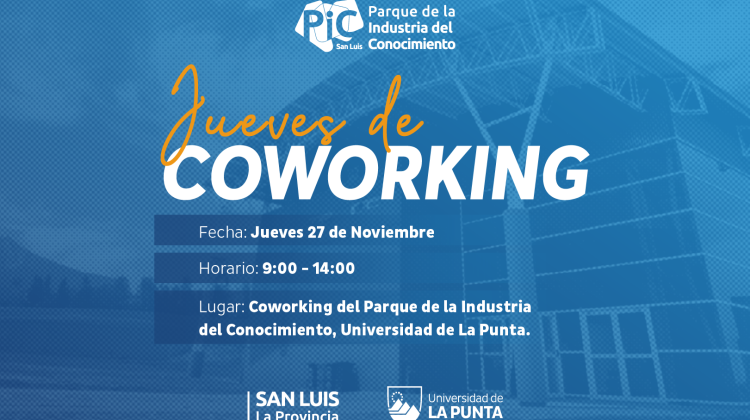 ‘Jueves de Coworking’ en el Parque de la Industria del Conocimiento